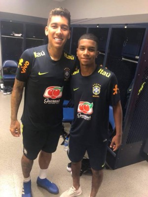 En fotos: El hondureño que se codeó con los cracks de la Selección de Brasil