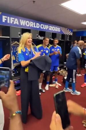Curazao festejó con el Rey y la Reina de los Países Bajos: el baile con los jugadores