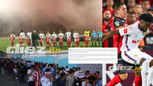 Concacaf confirmó una multa económica a los equipos Olimpia y Liga Deportiva Alajuelense tras la final de Liga Concacaf 2022.