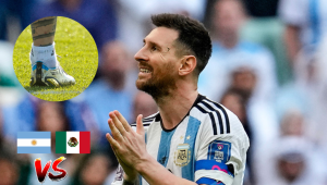 El astro de la selección de Argentina sigue con molestias en el sóleo y podría perderse el partido ante México.