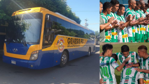 El Génesis de Comayagua se puso el traje de samaritano al prestarle el bus a un rival en la Liga de Ascenso. ¡Lindo gesto!