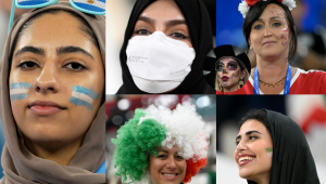 Los partidos entre Argentina - Polonia y Arabia Saudita - México nos regaló espectaculares postales de las bellas damas que llamaron la atención del público.