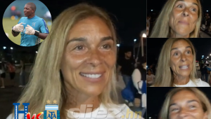 La aficionada argentina estaba celebrando con su familia en la caravana en los alrededores del estadio del Inter de Miami.