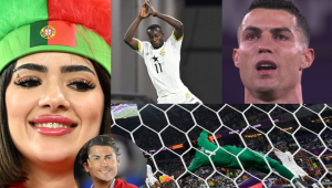 La celebración de Ghana a lo CR7; el llanto de Cristiano y la polémica en el penal de Portugal. La selección Portuguesa conquistó un tremendo triunfo ante los africanos en su debut en el Mundial de Qatar 2022.
