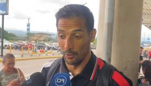 Celso Borger atendió a los medios de su país antes de viajar a Honduras para disputar la final de ida.