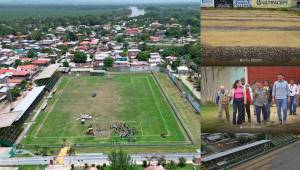 CONDEPOR mostró avances y reuniones específicas en los trabajos de remodelación del Estadio Humberto Micheletti, ciudad de El Progreso, Yoro.
