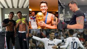 El impresionante cambio físico de Mesut Özil que sorprendió hasta a Cristiano Ronaldo, quien es amante de la vida fitness.