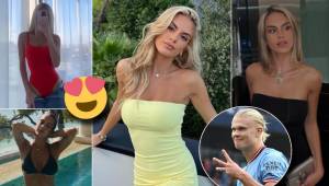 En redes sociales los aficionados del Manchester City quieren que la joven española sea la novia del atacante noruego.