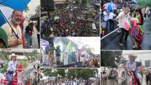 Los sampedranos se delitaron esta tarde con el desfile de carroazas, que no se celebraba desde el 2020. (Fotos redes sociales)