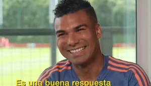 La épica respuesta de Casemiro cuando le preguntan por qué fichó por el Manchester United y no jugará la Champions League