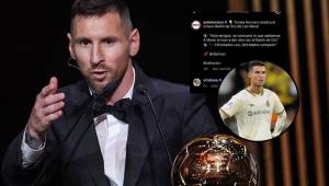 Cristiano Ronaldo comentó un video de Tomás Roncero donde ataca a Lionel Messi.
