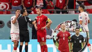 Dinamarca y Túnez sellaron el primero partido sin goles en la Copa del Mundo que se juega en Qatar.