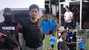 Óscar 'Pescado' Bonilla reaparece jugando al fútbol en torneo de centros penales y salió campeón con el equipo de Támara. Así luce el exfutbolista hondureño, su cambio físico en comparación cuando fue capturado.