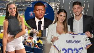 El ‘dardazo’ de la bella novia de Fede Valverde a Mbappé por dejar plantado al Real Madrid