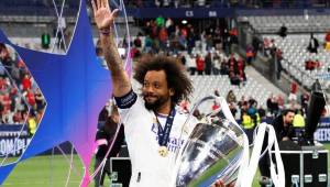 Marcelo no pudo contener las lágrimas tras ganar su quinta Champions con el Real Madrid.