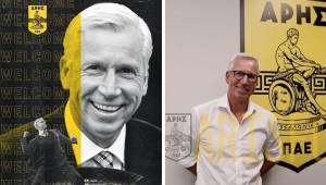 El inglés Alan Pardew es el nuevo entrenador de Edwin Rodríguez y de Luis Palma en Grecia.