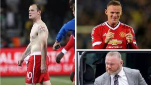 Wayne Rooney se retiró del fútbol profesional en 2021 y en un solo año su físico cambió, por lo que ha recibido muchas críticas, ya que es menor que jugadores como Cristiano Ronaldo.