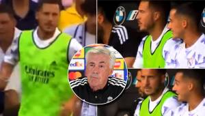 Polémica en el Real Madrid: Hazard se pone a calentar, Ancelotti lo deja sin jugar y luego carga contra el entrenador