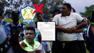 Mano dura al Olancho FC: presidente Samuel García suspendido por seis meses, jugadores y estadio castigados
