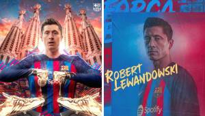 Robert Lewandowski ya es oficialmente nuevo jugador del Barcelona.