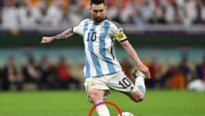 Lionel Messi regaló sus botines, pero no los supo cuidar.