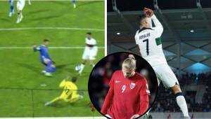 Dejó sentado al arquero: Así fue el nuevo doblete de Cristiano Ronaldo con Portugal para romper récord de Haaland (VIDEO)