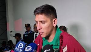 Edson Álvarez dio la cara tras la derrota de México ante Honduras en el estadio Nacional de Tegucigalpa. Foto: Diez.