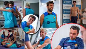 Algunos jugadores a los que Xavi les comunicó que no se presentaran a la pretemporada para que buscaran un nuevo club desoyeron al técnico. (Fotos FC Barcelona)