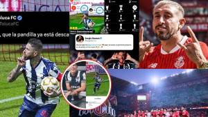 Los Diablos Rojos insultaron a Ramos, el defensa español los mandó a callar y se metieron otros dos jugadores en la pelea que era entre el ex Real Madrid y la cuenta oficial de Toluca
