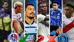 Andy Najar, Roger Espinoza, Romell Quioto, los nombres del momento tras quedarse sin equipo en la MLS. Olimpia, Marathón y Motagua también son protagonistas en el mercado.