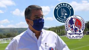 Rafael Villeda, presidente del Olimpia deja muy claro la importancia que tiene este duelo de esta noche ante Motagua.