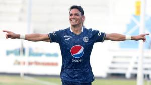 El delantero del Motagua continúa ampliando su número de goles convertidos en la Liga Nacional.