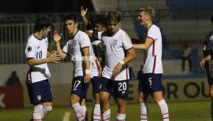 Estados Unidos goleó 3-0 a la selección de Cuba en el cierre de la jornada de este miércoles en el Premundial Sub-20. Foto: Emilio Flores.