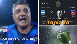 Estos son los jocosos memes que dejó la eliminación de Honduras en Copa Oro. Diego Vázquez y la selección de México también son protagonistas.