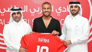 Rafinha lucirá la camiseta número 10 en su nuevo equipo, el Al Arabi de la liga de Qatar.