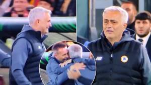 Pura emoción: Mourinho llora tras clasificar a la Roma a una final europea 31 años después
