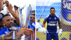 Omar Elvir y Marlon Licona se meten en la historia del Motagua con su séptimo título con el club.