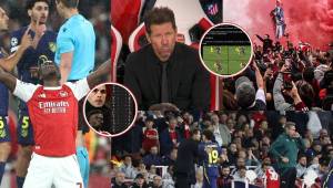 En fotos: Arsenal se clasifica a la final de Champions, Atlético de Madrid fue afectado por el VAR y la pelea que nadie vio del Cholo Simeone con un ex miembro del equipo colchonero.