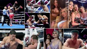 Te dejamos en imágenes la derrota de Álvarez a manos del ruso Dmitry Bivol y quiénes eran la preciosas chicas que hicieron suspirar en la segunda fila del T-Mobile Arena de Las Vegas.