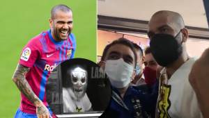 Luciendo la máscara de ‘El Santo’: así llegó Dani Alves a México para firmar contrato con los Pumas