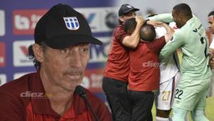 Pedro Troglio reacciona tras la goleada: “Es un accidente, no existe diferencia de cuatro goles entre Olimpia y Motagua”