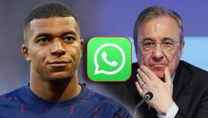 ¡Vía Whatsapp! Salen a la luz los mensajes que Mbappé envió a Florentino Pérez para notificarle su renovación con el PSG