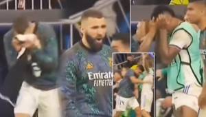 Los gestos de Benzema y Casemiro desatado: el video inédito de cómo sufrió el banquillo del Real Madrid los minutos finales ante el City