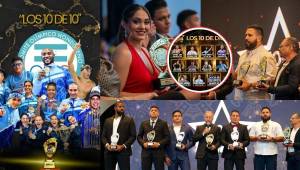 PREMIOS DIEZ: ¿Quiénes son los atletas hondureños que ganaron en la categoría 10 de DIEZ, un galardón especial para todos los deportistas catracho?. Foto: Comité Olímpico de Honduras y Diario Diez