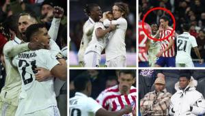 Real Madrid avanzó a las semifinales de la Copa del Rey luego de derrotar al Atlético. Estas son las mejores imágenes que dejó el encuentro que se definió en los tiempos extras.