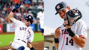 Mauricio Dubón fue el más prolífico de los Astros en la ofensiva del Spring Training.