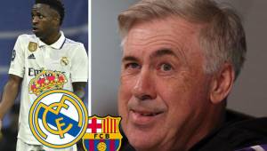 Real Madrid visita este domingo al Barcelona y esta sería la alineación del equipo de Carlo Ancelotti. Los blancos están obligados a ganar.