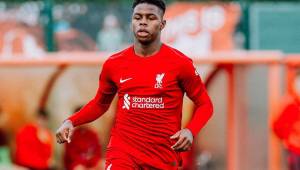 Keyrol Figuera marcó en la derrota del Liverpool U-18 ante los Wolves por la Copa de la Premier League.