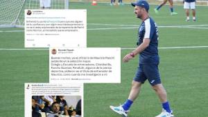 Tras el comentario que hizo Reynaldo Tilguath sobre el nombramiento de Mauricio Pacini como asistente de la Selección de Honduras, algunos periodistas han dado su opinión sobre el tema.