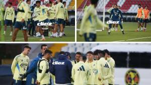 El equipo mexicano entrenó en el estadio Nacional pensando en poder sacar un resultado positivo ante el Olimpia en el duelo de ida de la Concachampions. FOTOS: Emilio Flores